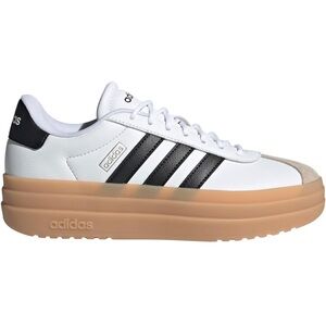 Adidas Women's White and Black Platform Sneakers